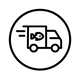 fast secure shipping icon 80x80